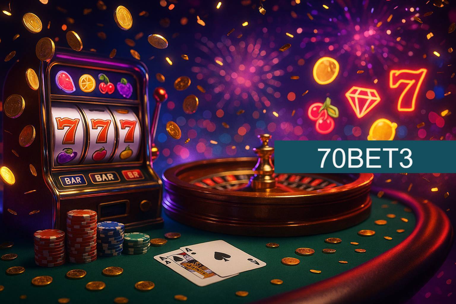Jogos emocionantes no 70BET3